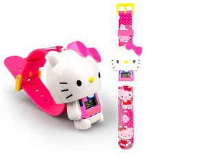 Dětské hodinky s postavičkou Hello Kitty