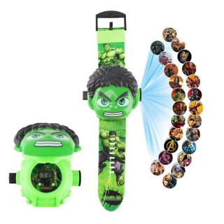 Dětské hodinky s projektorem Hulk