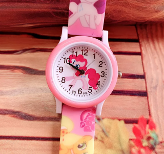 Dětské růžové hodinky Můj malý Pony