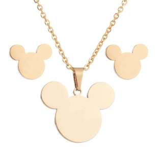 Sada Mickey mouse - 2 barvy Barva: Zlaté