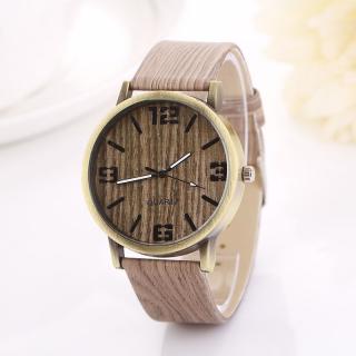 Unisex hodinky imitace dřeva - 3 druhy Motiv: C