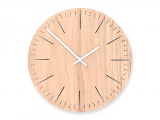 Wooden Moment Dřevěné hodiny Line Dub 30 cm