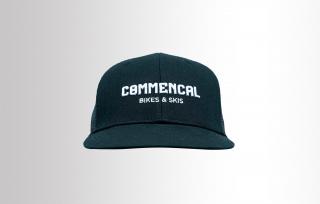 COMMENCAL čepice TRUCKER CORPORATE CAP - BLACK