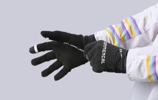 COMMENCAL DĚTSKÉ RUKAVICE LIGHTECH CORPORATE BLACK Velikost: XL