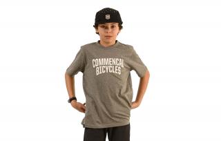 Commencal dětské triko Kids T-shirt Grey 2020 Velikost: 8