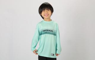 COMMENCAL dětský dres LS Frozen blue Velikost: 12
