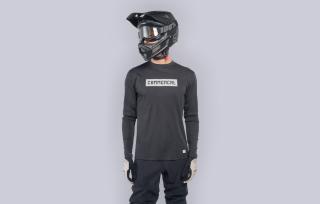 Commencal dres LIGHTECH LS - CORPORATE Black Velikost: L