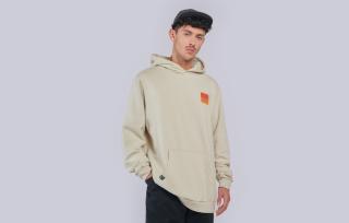 COMMENCAL mikina HOODIE SUNSET - BEIGE Velikost: XL