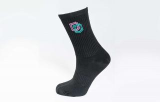 COMMENCAL ponožky LIGHTWEIGHT DOUBLE SHIELD Barva: black, Velikost: 38-41