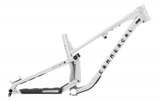 Commencal rám META SX V5 Clear Silver Velikost: M