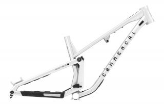 Commencal rám META V5 CLEAR SILVER Velikost: S