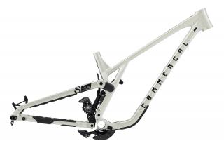 Commencal rám SUPREME DH V5 -  CLEAR SILVER Velikost: L