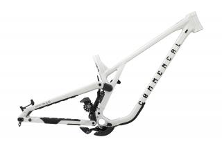 Commencal rám SUPREME DH V5 GLITTERY WHITE Velikost: M
