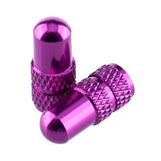 DEITY čepička ventilku Presta Valve Caps pár Barva: purple