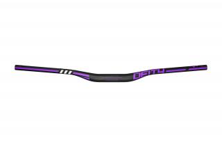 DEITY karbonová řidítka Skywire 35 mm - purple Stoupání: 25 mm