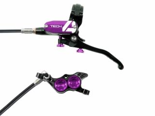 HOPE kotoučová brzda TECH 4 E4 - Black/Purple Varianta: přední brzda