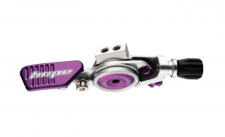 HOPE páčka sedlovky Dropper Lever Barva: stříbrná/fialová
