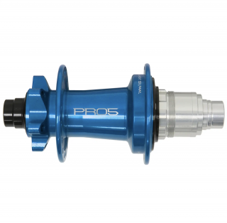 HOPE zadní náboj PRO 5 - BLUE Rozměr: 135 x 9 mm Shimano ocelový ořech, 32 děr