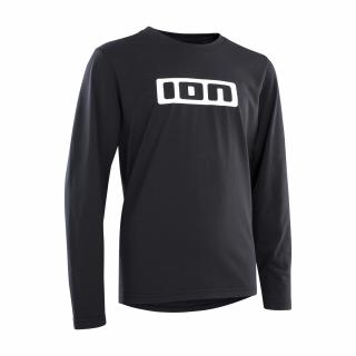 ION dětský dres LS Logo DR Youth 2023 - BLACK Velikost: YL/152