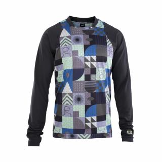 ION dres LS Scrub 10 Years 2023 Barva: aop, Velikost: M