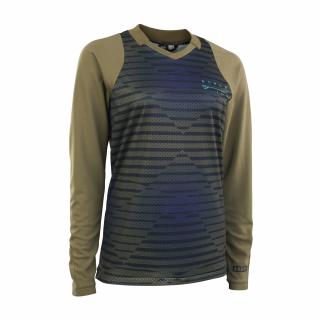 ION dres Scrub LS 2023 WMS Barva: dark mud, Velikost: M