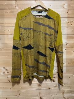 ION dres Scrub LS 2024 - dark amber Velikost: L