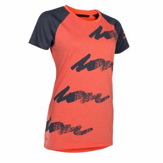 ION dres SS Scrub AMP Wms 2018 Barva: hot coral, Velikost: XS