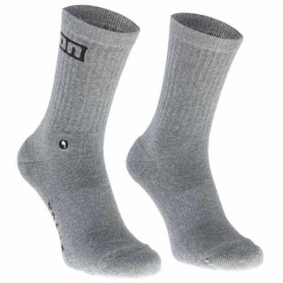 ION ponožky logo 2023 - grey melange Barva: grey, Velikost: 35-38