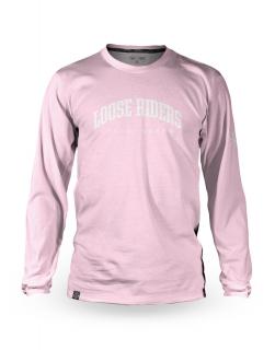 LOOSE RIDERS dres Classic Pink Barva: pink, Velikost: L