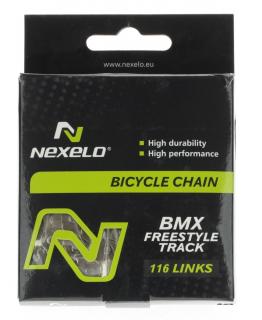 NEXELO řetěz BMX HALFLINK 1 rychlostní stříbrný