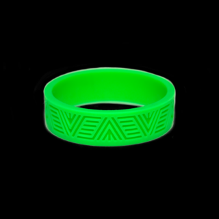 PNW silikonový pásek MIDCAP BAND Barva: green, Zdvih / Průměr: 30,9 / 31,6 mm