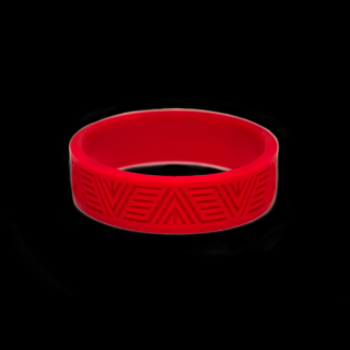 PNW silikonový pásek MIDCAP BAND Barva: red, Zdvih / Průměr: 30,9 / 31,6 mm