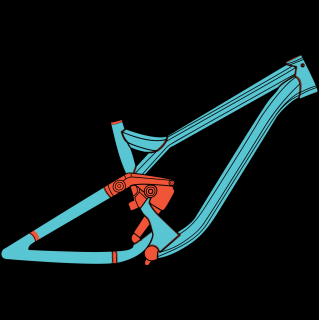 RIDE WRAP ochrana rámu Commencal META TR 29 2021-2023 Velikost / Provedení: M / MATTE