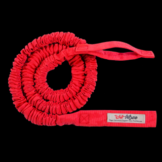 TowWhee tažné lano - odpružené - V2 EZ Tab RED / Kids