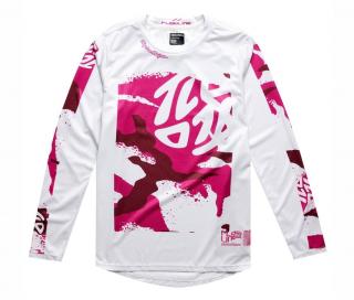 TROY LEE DESIGNS dětský dres FLOWLINE CONFINED - MIST Velikost: S