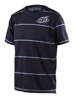TROY LEE DESIGNS dětský dres FLOWLINE - REVERT BLACK Barva: black, Velikost: S
