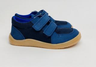 Baby bare shoes FEBO sneakers Navy/Black Velikost: EU 24