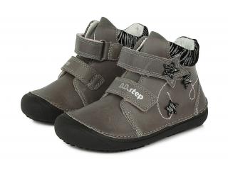 Celoroční barefoot boty D.D.STEP A063-318A Dark Grey Velikost: EU 25