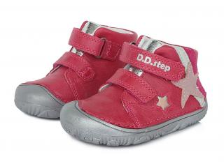 Celoroční barefoot boty D.D.STEPS 073-445  Red Velikost: EU 22