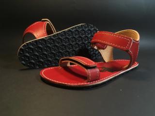 Paw sandály červené Velikost: EU 36