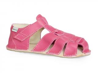 Sandály OKbarefoot PALM růžové šířka H Velikost: EU 23