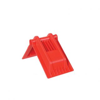 Ochranný plastový roh kurty 225x185x150 zesílený plastex max2  k=1,8 červený