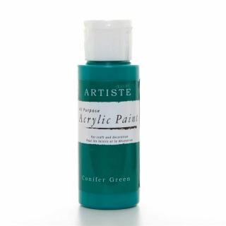Akrylová barva Artiste - základní 59ml barvy: Conifer green