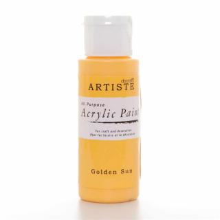 Akrylová barva Artiste - základní 59ml barvy: Golden sun