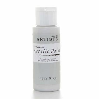 Akrylová barva Artiste - základní 59ml barvy: Light grey
