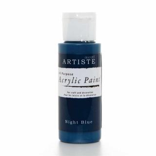 Akrylová barva Artiste - základní 59ml barvy: Night blue
