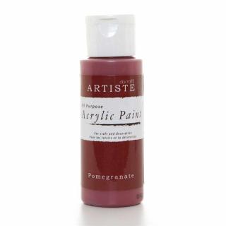 Akrylová barva Artiste - základní 59ml barvy: Pomegranate