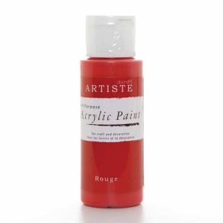 Akrylová barva Artiste - základní 59ml barvy: Rouge