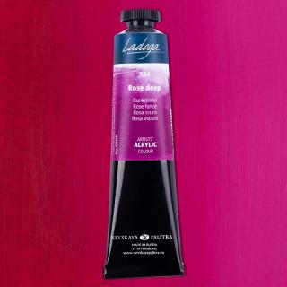 Akrylová barva Ladoga 46ml BARVA: 334 Dark pink