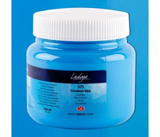 Akrylová barva Ladoga 500 ml BARVA: 503 Celureum blue